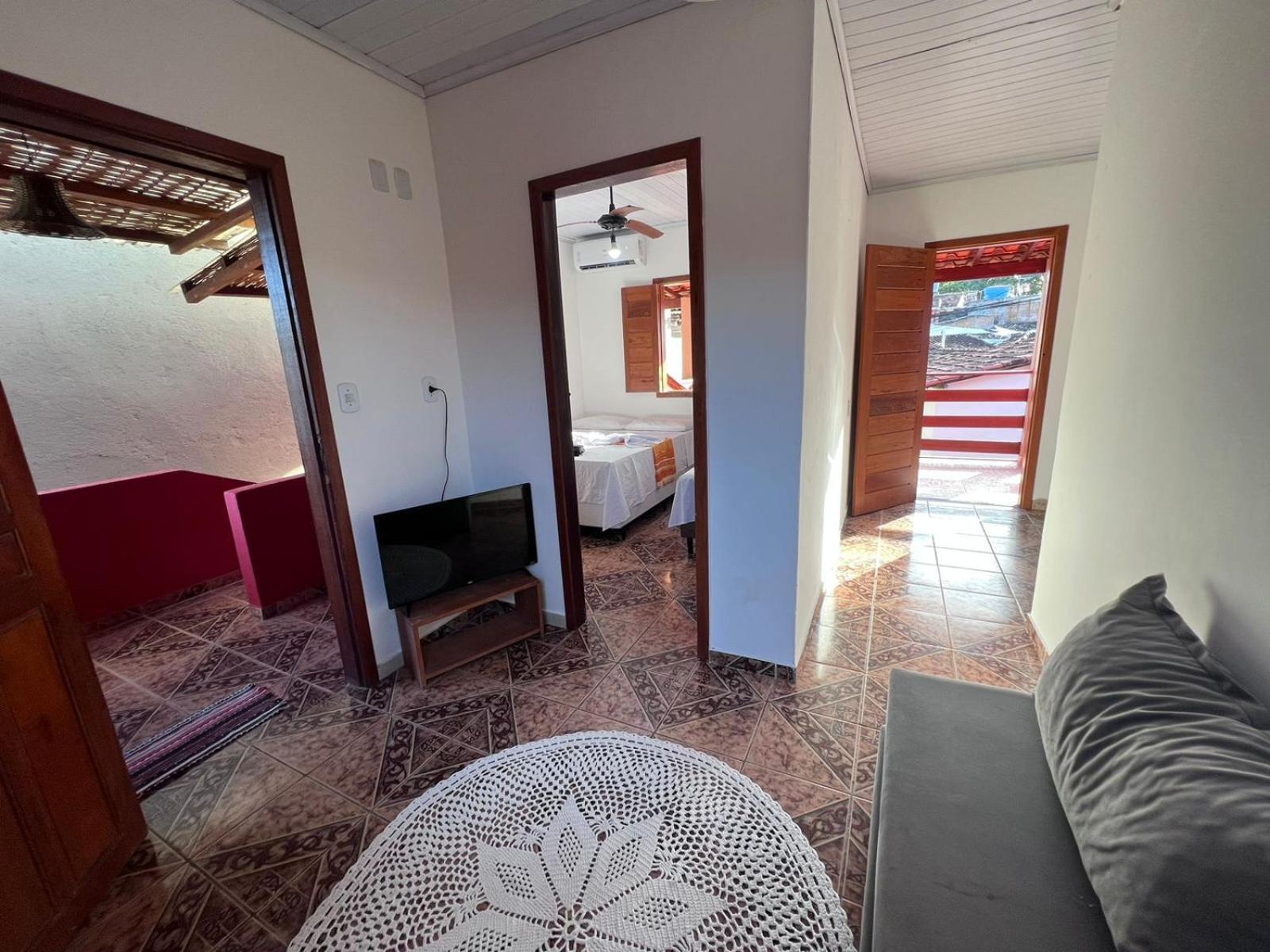 Hospedaria Mucuge - Na Principal Rua Da Cidade, Rua Do Mucuge - Arraial D'Ajuda 塞古罗港 外观 照片