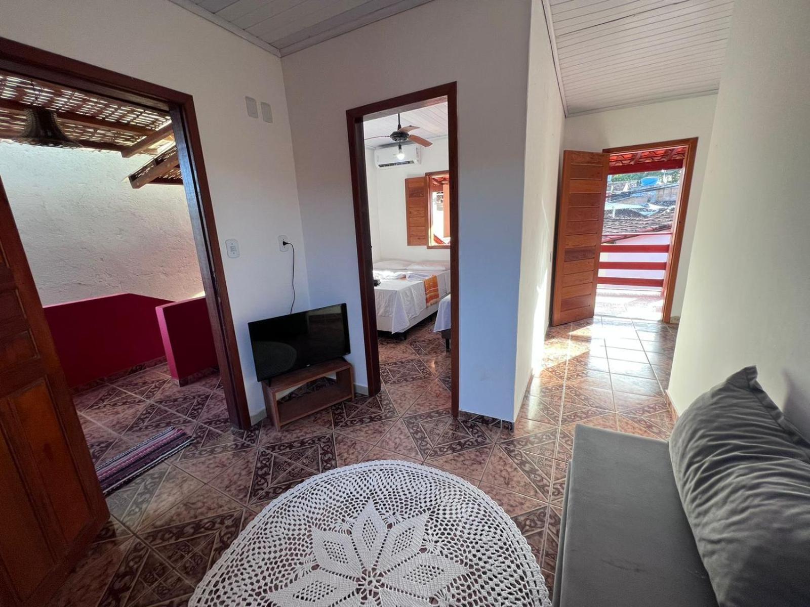 Hospedaria Mucuge - Na Principal Rua Da Cidade, Rua Do Mucuge - Arraial D'Ajuda 塞古罗港 外观 照片